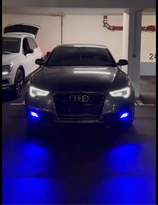 Zweifarbig Weiß-Blau Strobefunktion LED Nebelscheinwerferlampen