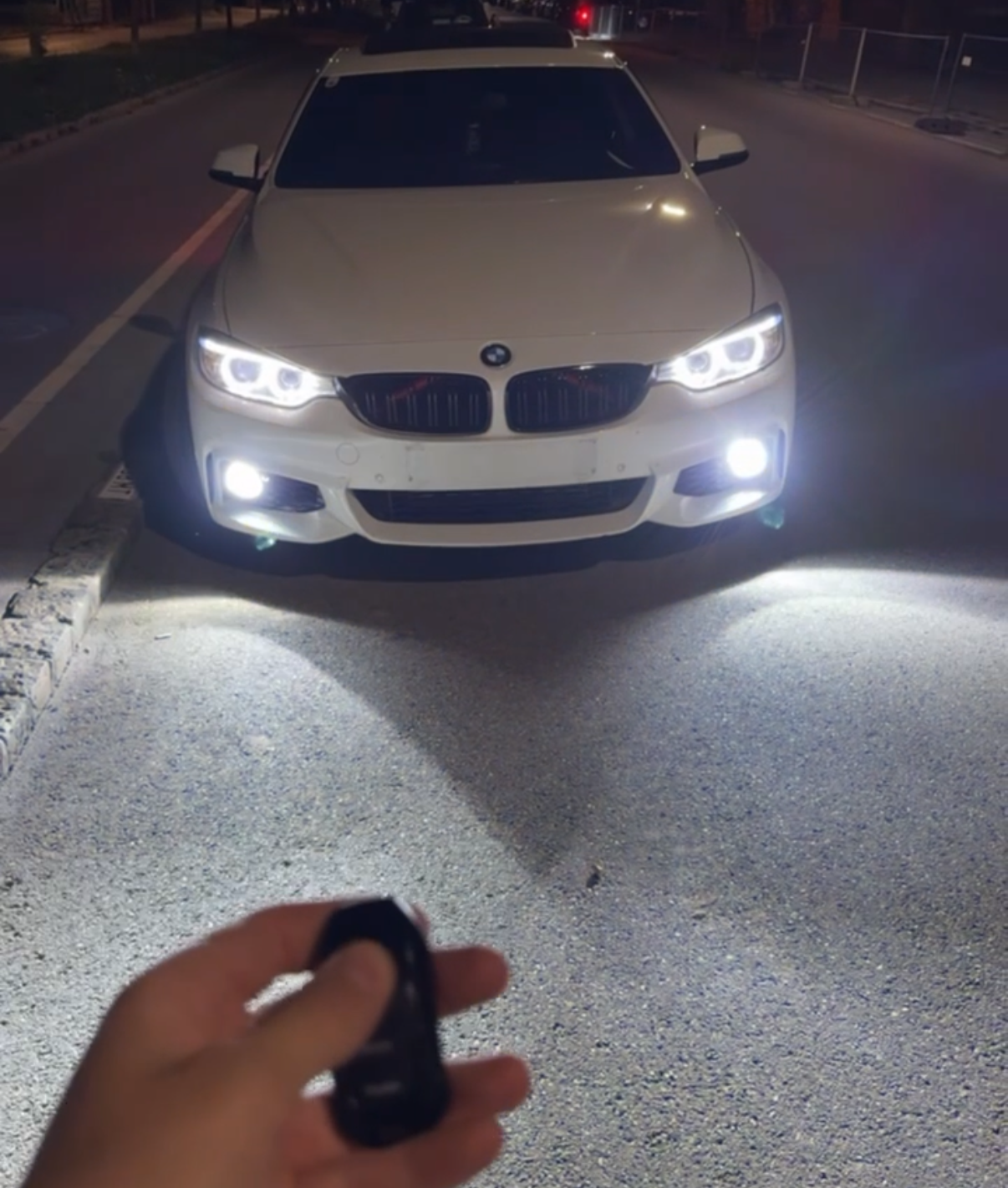 Dreifarbig Fernbedienung Strobefunktion LED Nebelscheinwerferlampen