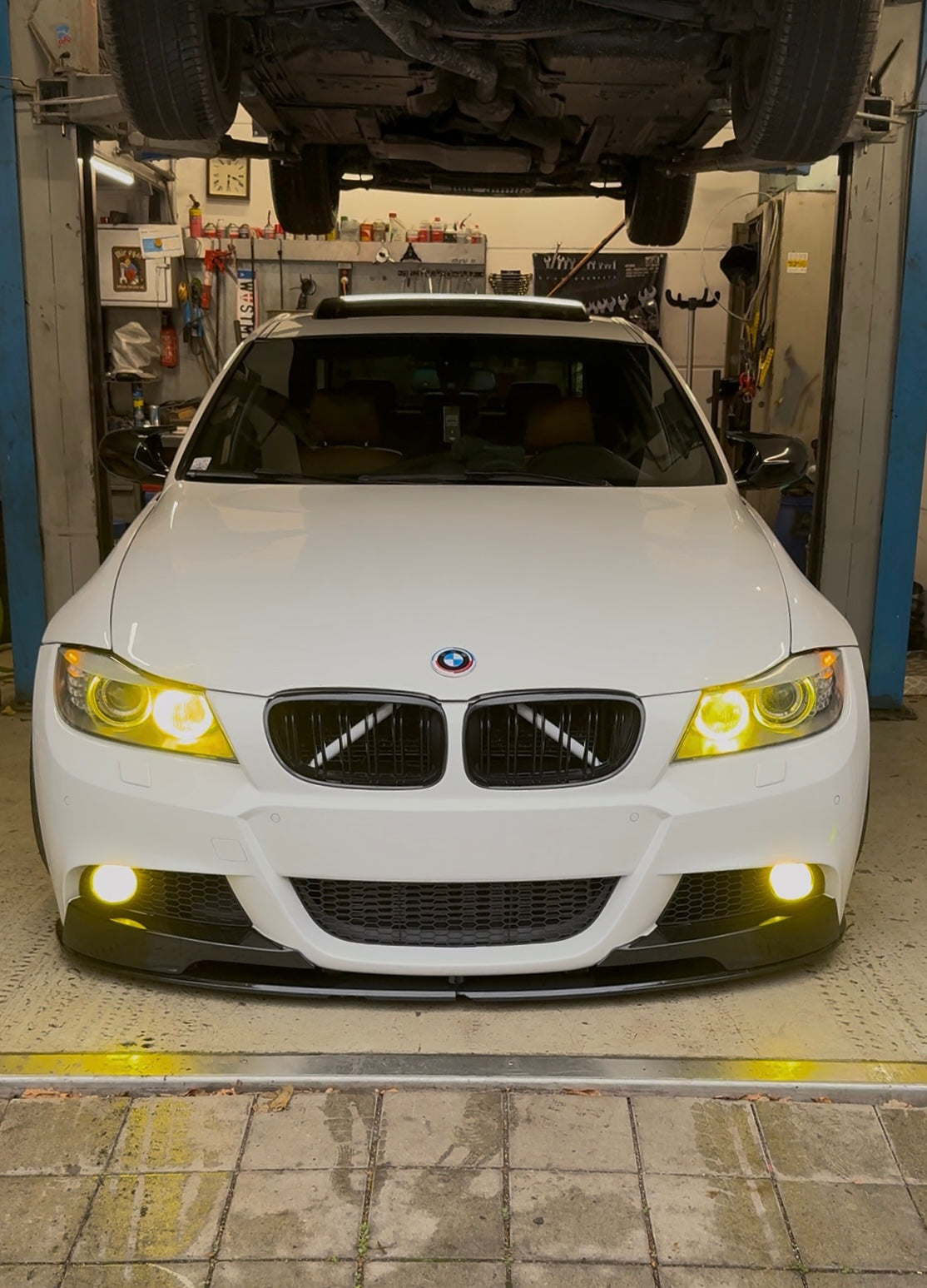 BMW H8 Zweifarbig Angel Eyes mit Handyapp
