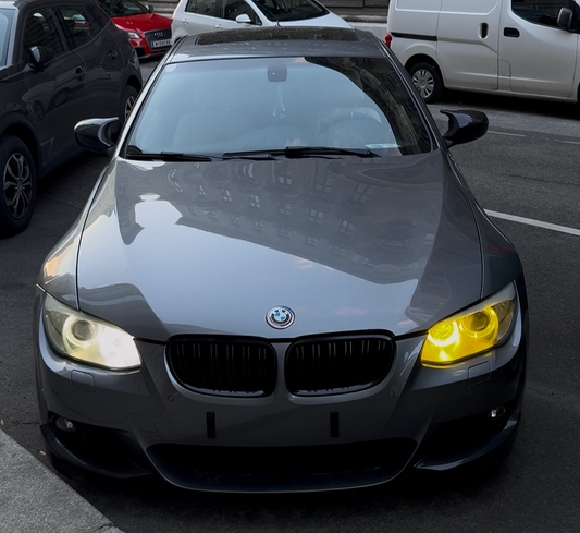 BMW H8 Zweifarbig Angel Eyes mit Handyapp