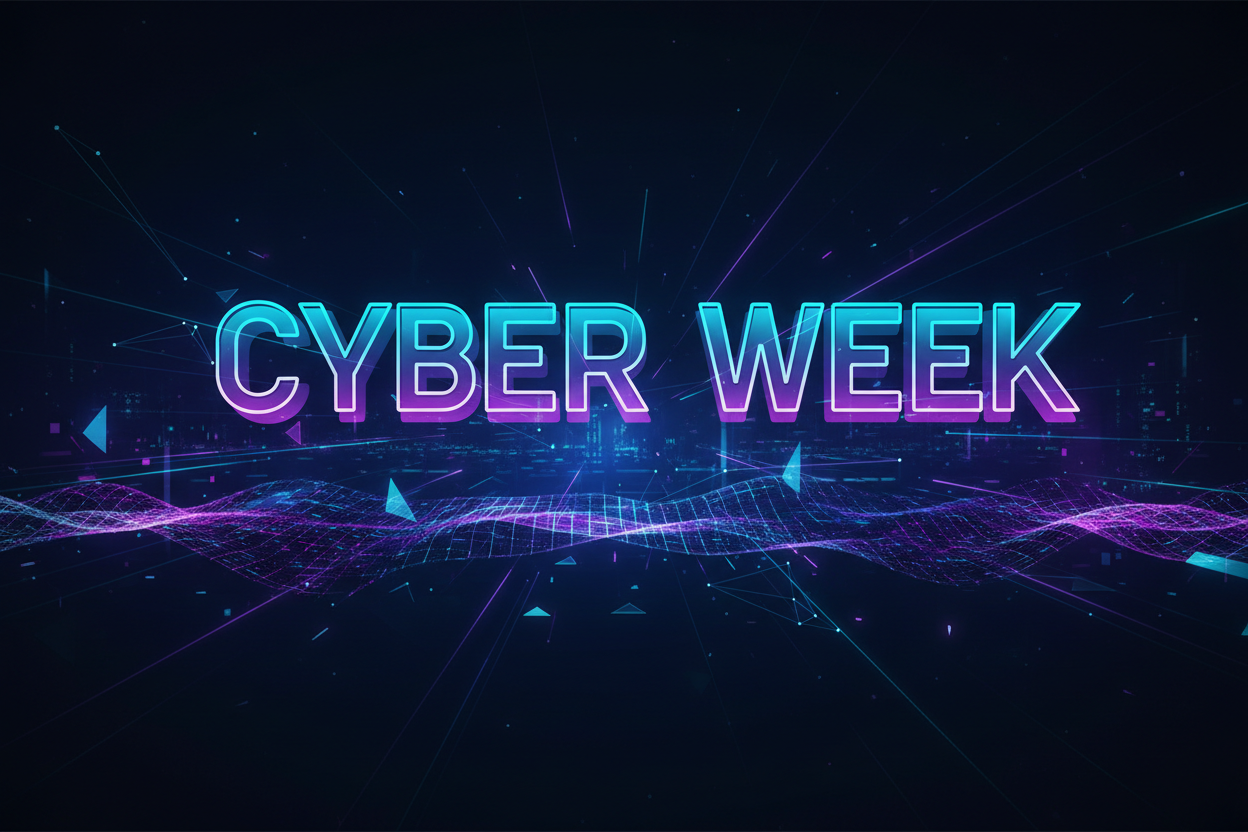 cyberweek but without % sake