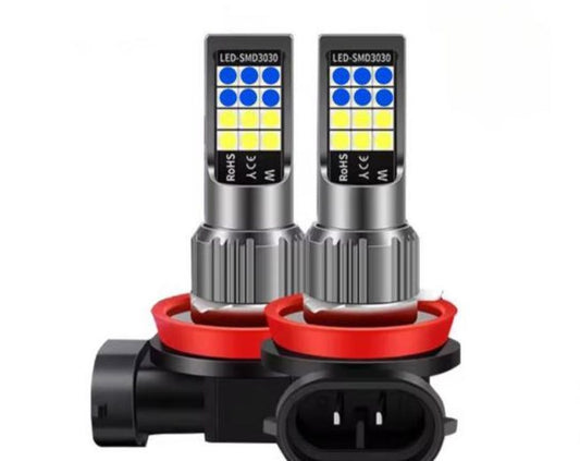 Zweifarbig Weiß-Blau Strobefunktion LED Nebelscheinwerferlampen