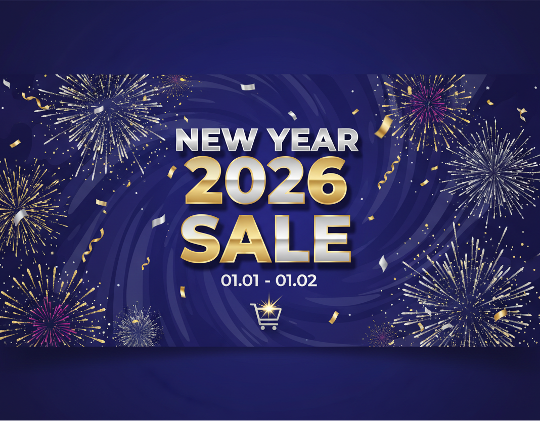 New Year 2026 Sale 01.01 - 01.02 